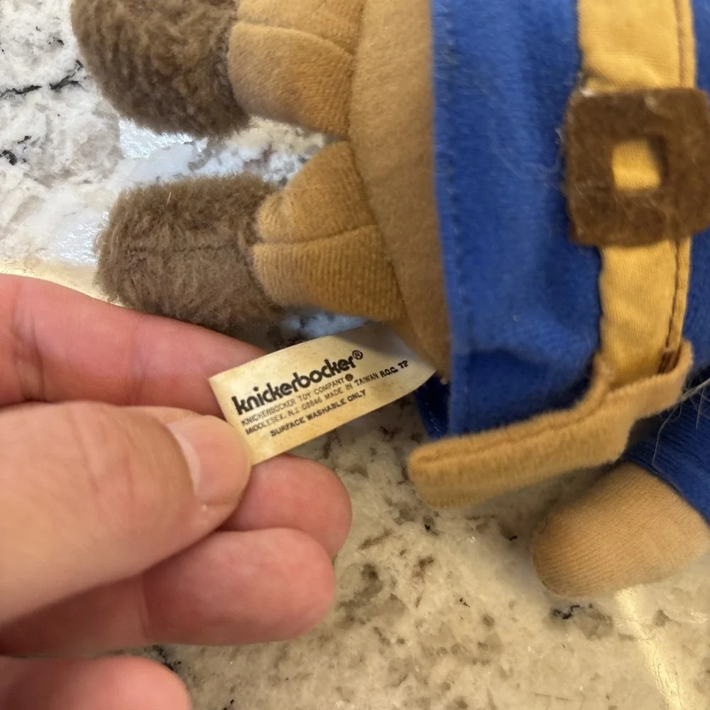 1978‎ Knickerbocker Gnome Plush Unieboek B.V. Rien Poortvliet Rubber Face Vtg